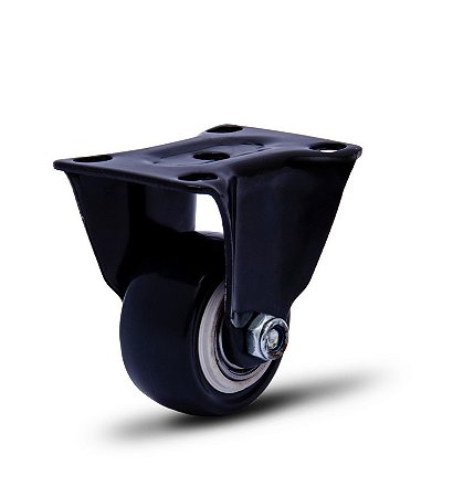 RODIZIO FIXO 210 COM PLACA S/ FREIO 50KG (6049)