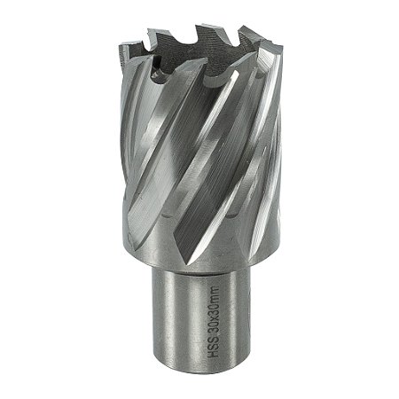 Broca Anular Aço Rápido Hss 30 X 30mm Encaixe Weldon