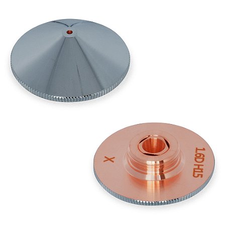 BICO CROMADO 1.6MM DUPLO PARA CABEÇOTE LASER FIBRA