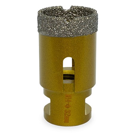 Broca Diamantada 32mm Para Porcelanato E Mármore