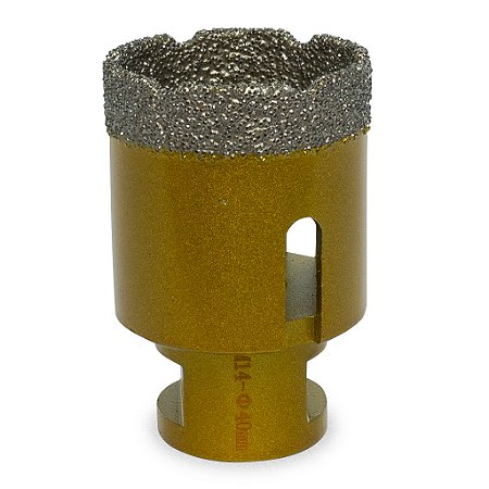 Broca Serra Copo Diamantada 40 Mm P/ Esmerilhadeira M14