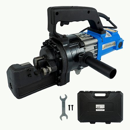 Cortador Elétrico Hidráulico de Vergalhão Corte De 4 a 22mm 220V 1300W