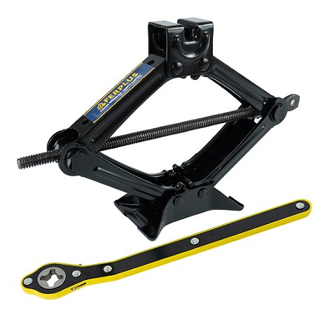 Macaco Mecânico Sanfonado 1500KG com Chave Catraca