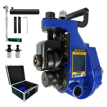 Ranhuradora De Tubos Manual Maquina Portátil 1 A 6