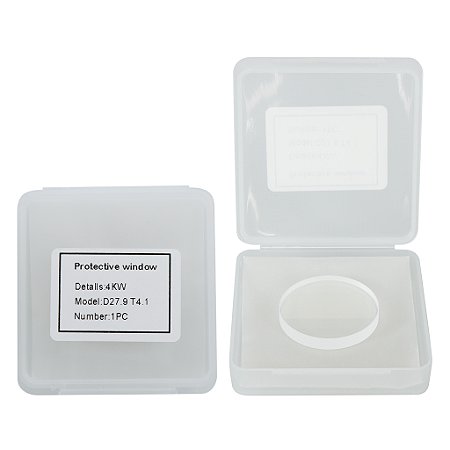 Lente De Proteção D27.9 T4.1 Mm Para Máquinas Laser