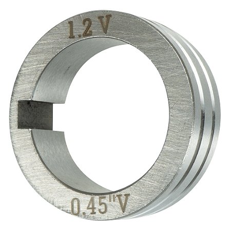 Roldana Tração Arame Cobreado Solda Mig/ Mag 1.0/1.2mm 22mm Canal V