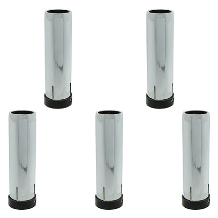 Kit 5 Bocal Mig Pressão Cromado 19mm Para Tocha 36kd