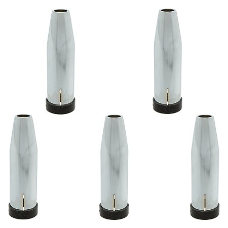 Kit 5 Bocal Mig Pressão Cromado 9mm Para Tocha 36kd