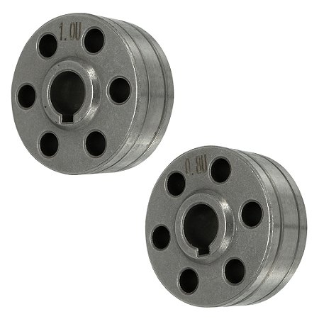 Roldana De Tração Arame 0,8/1,0mm 35mm Canal U Para Solda Mig/mag