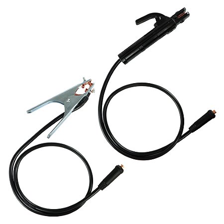 Kit Garra Negativa Grampo Terra 9mm 160A E Porta Eeltrodo 160A