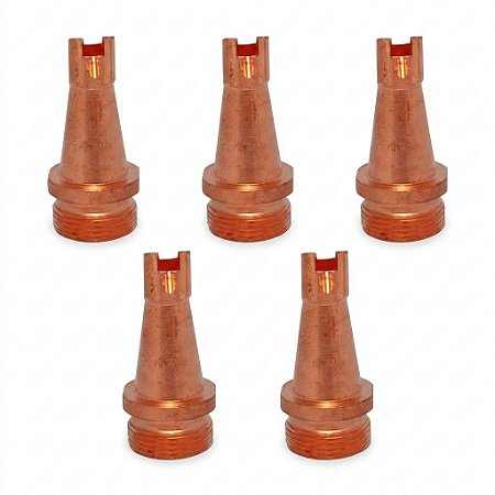 Kit 5 Bico Ponteira 1.6mm Autogena Para Máquinas De Solda Laser Rosca M16