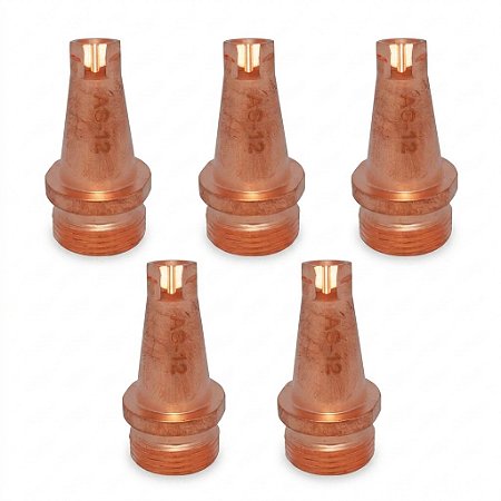 Kit 5 Ponteira Bico Para Solda Laser Fibra M16 Arame 1.0