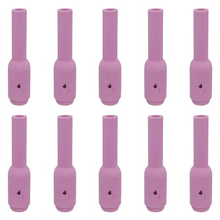Kit 10 Bocal Cerâmico Longo 10N50 N° 4