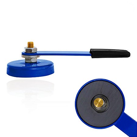 Garra Negativa Magnética 160 Amperes Para Repuxadeira 360° Máquina Solda