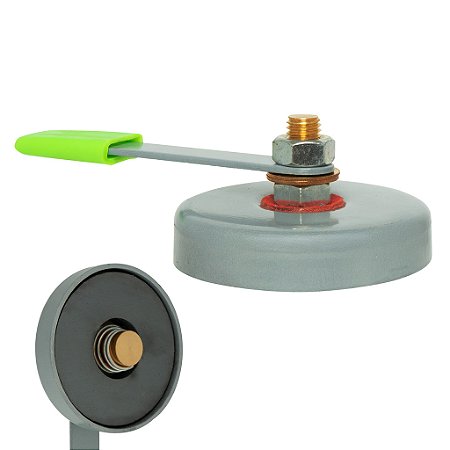 Garra Negativa Para Máquina De Solda 250 Amp Magnética 360° (4 Polegadas)