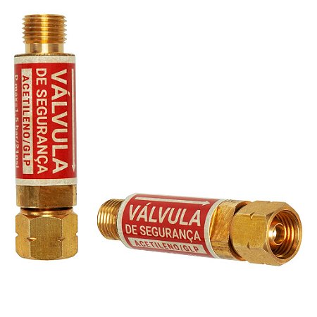 Válvula De Segurança Corta Chamas Para Maçarico Glp / Acetileno