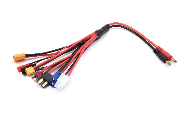 Cabo Multi Conectores para Carregador c/ Plugue Banana 4mm