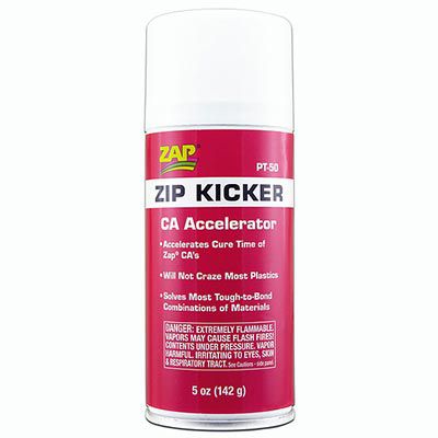 Acelerador de cura para colas de cianoacrilato (142 g) Zip Kicker - Spray ZAP