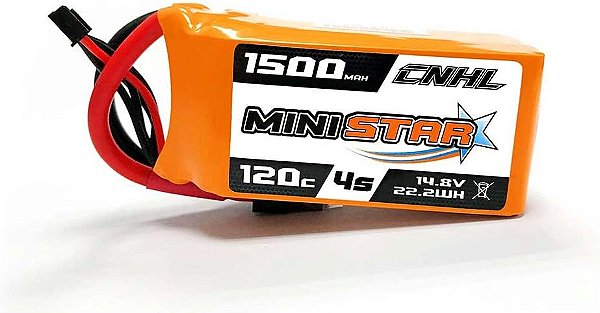 Bateria Lipo CNHL MiniStar 1500mAh 14.8V 4S 120C