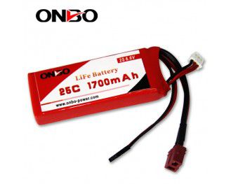 Bateria LIFE Onbo Power 1700mah 6.6v 25C