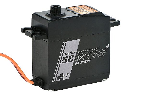 Servo DIGITAL SAVOX SC - 0251 PLUS SOFT START MG 7.4V 25KG 0.15s