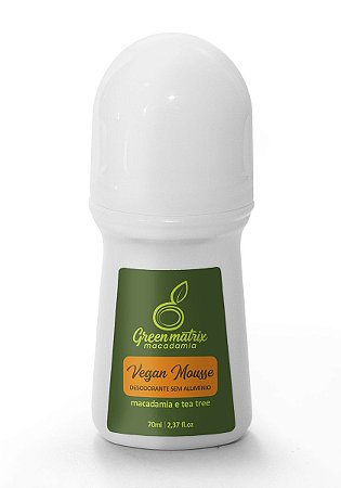 Desodorante Natural Rollon Macadamia e Tea Tree