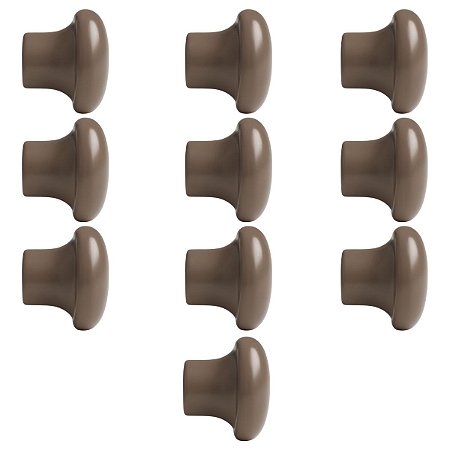 Kit 10 Puxadores Gram para Móveis Porta e Gaveta