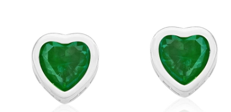 BRINCO CORAÇÃO FUSION  ESMERALDA - RÓDIO BRANCO