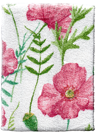 Toalha de Rosto Estampada Teka Nice Romance