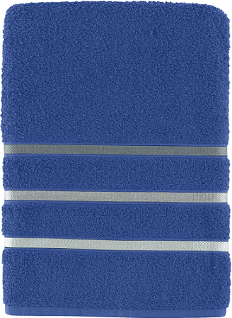 Toalhão de Banho Teka Dry Luiza Azul Persa