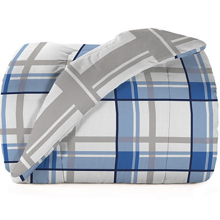 Edredom Casal Teka Diamante Tartan