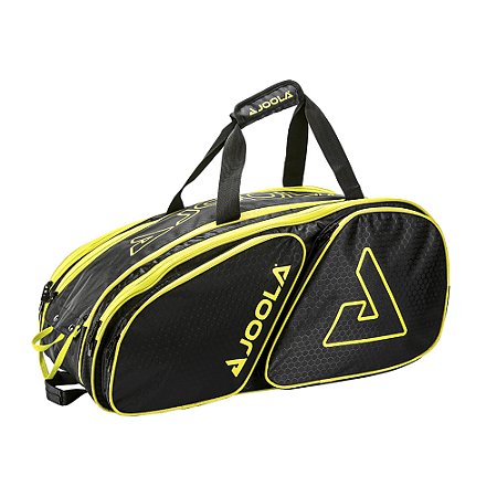 Mala/Mochila JOOLA Tour Elite Pro - Cor Preto/Amarelo