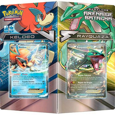 Pokémon Deck Arena De Batalha Rayquaza Vs Keldeo