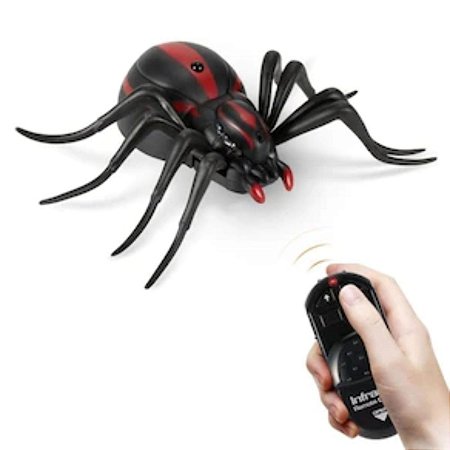 Aranha de Brinquedo Realista Controle Remoto Ghost Spider - Camilo's  Variedades