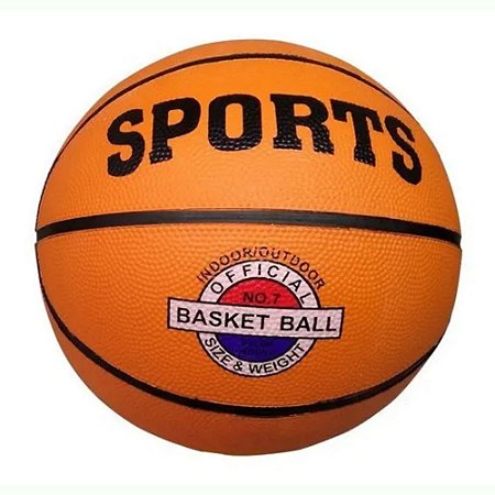 Bola de Basquete Tamanho Oficial Sports Basket Ball Pro-7Sports