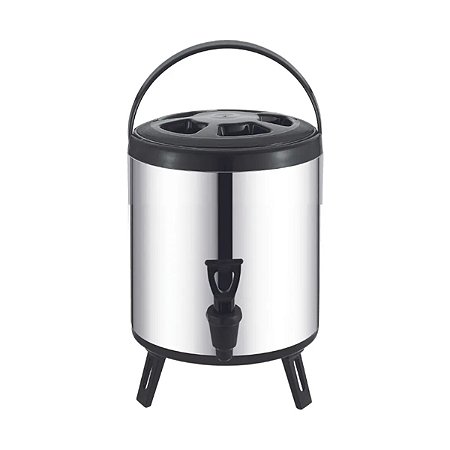 Botijão Térmico Inox Weck Galão 4L Conserva Bebidas Quente e Frio