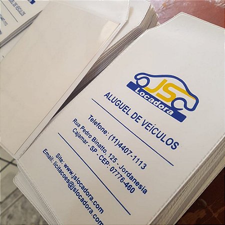 Porta recibo de transferência