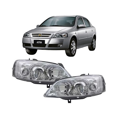 Farol Astra com Motor de Regulagem (2003/2010) - Original ARTEB