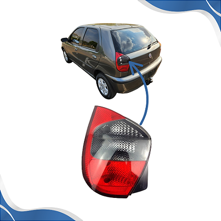 Lanterna Traseira Palio Fumê (2001 2002 2003) - Original ARTEB