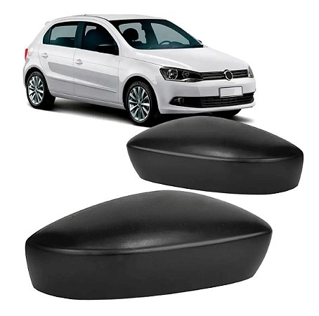 Capa Retrovisor Sem Pisca Gol G6 Preto Texturizado 2012 2013 2014 2015 2016 - Original FICOSA
