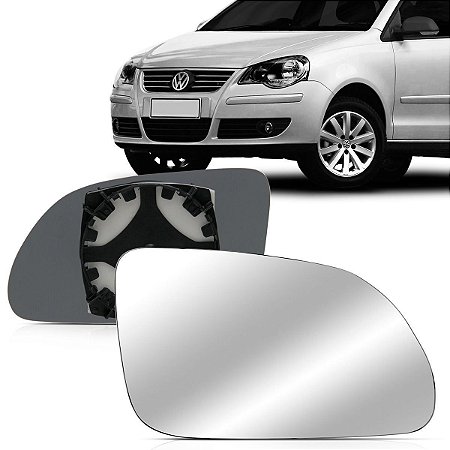 Lente Retrovisor Polo com Base (2011/2015) - Original FICOSA