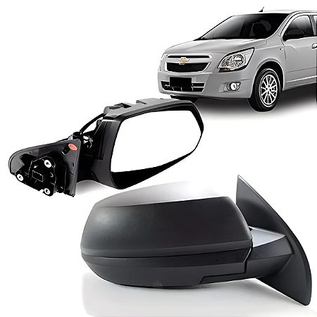 Retrovisor Externo Cobalt Elétrico Preto Texturizado (2011/2015) - Original FICOSA