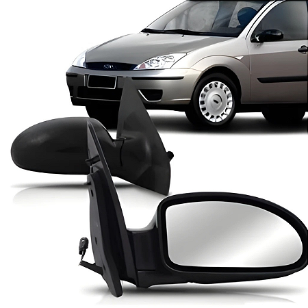Retrovisor Externo Focus Hatch/Sedan Elétrico 2002/2008 FICOSA