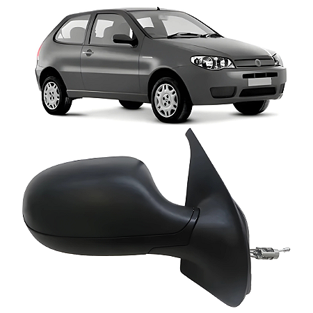 Retrovisor Externo Palio Economy Manual com Sensor 2P (2011/2013) - Original FICOSA