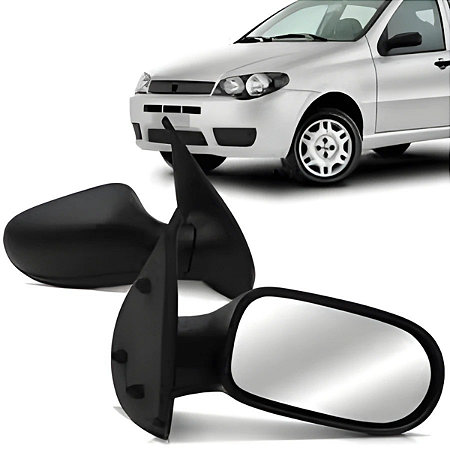Retrovisor Externo Palio Economy Fixo Texturizado 2P (2011/2013) - Original FICOSA