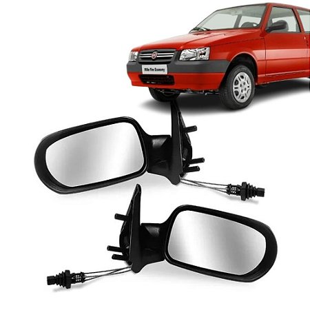 Retrovisor Uno Fire Flex Manual 2P (2005/2010) - Original FICOSA