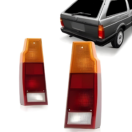 Lanterna Traseira Parati/Saveiro Tricolor (1983 1984 1985 1986 1987 1988 1989 1990 1991 1992 1993 1994 1995 1996) - COFRAN