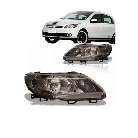 Farol Gol GV Duplo H7/H1 Cromonix (2008/2012) - DEPO