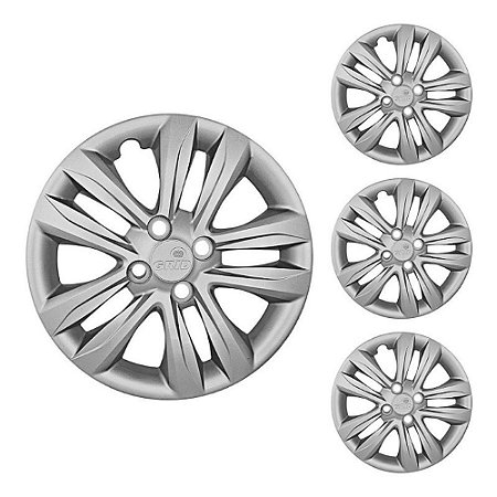 Jogo de Calota HB20 Hatch/Sedan Aro 14 2016/2018 GRID 191CB