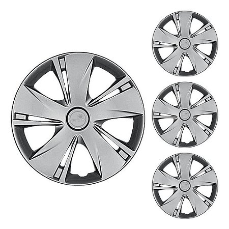 Jogo de Calota New March Aro 14 (2015 2016 2017 2018) - GRID 451AR